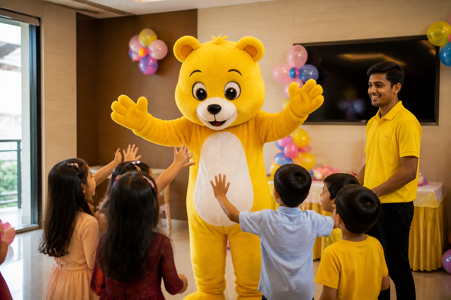 Character Mascot Appearance managed party activity in Delhi NCR
