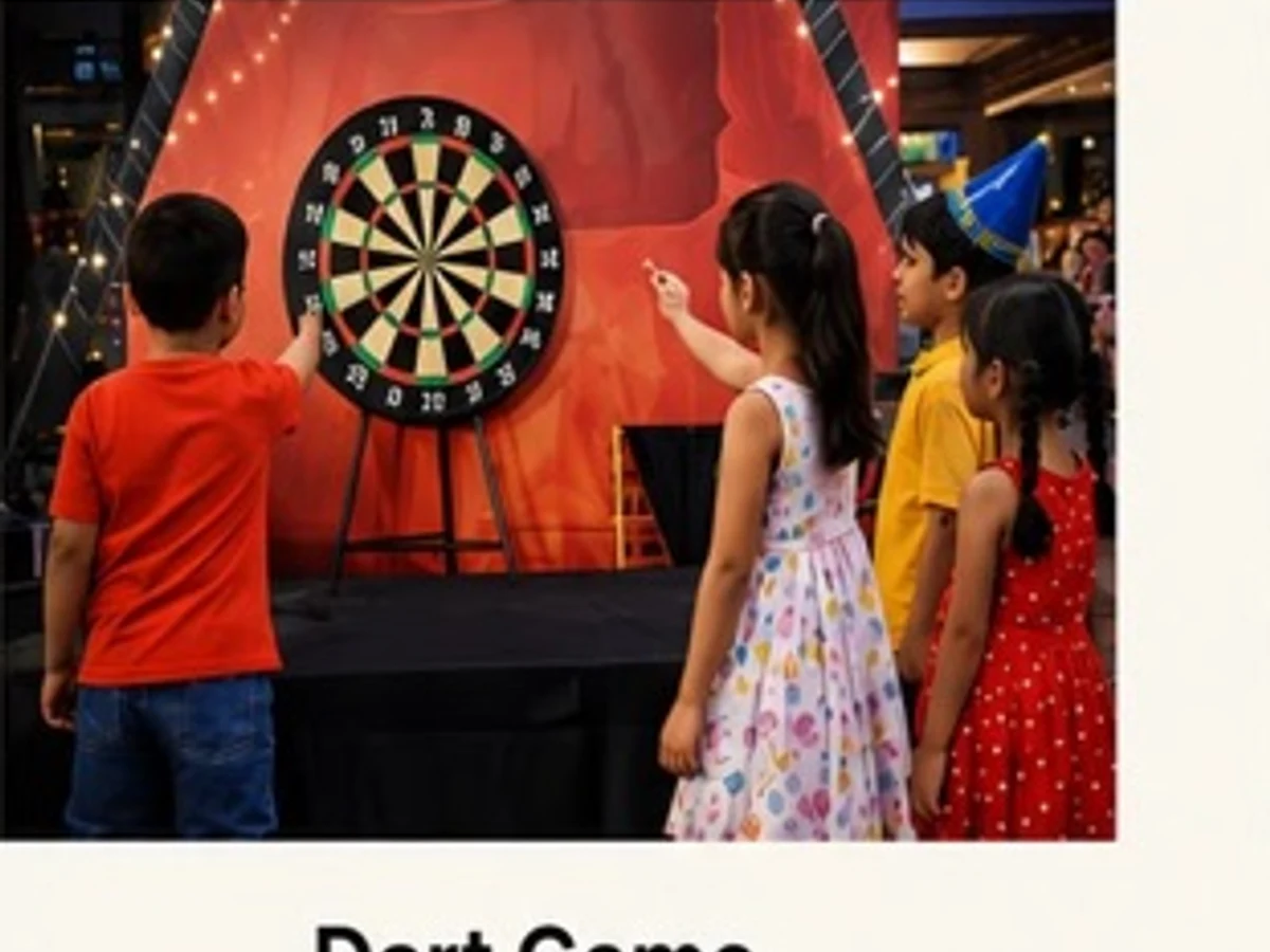 Kids Dart Game Station managed party activity in Delhi NCR