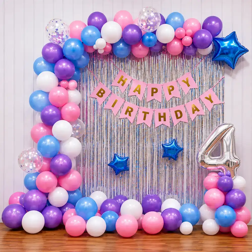 Rainbow Shimmer Kids Milestone Backdrop